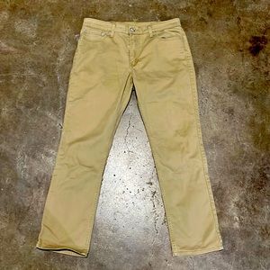 Levi’s 511, 33x30 khaki jeans